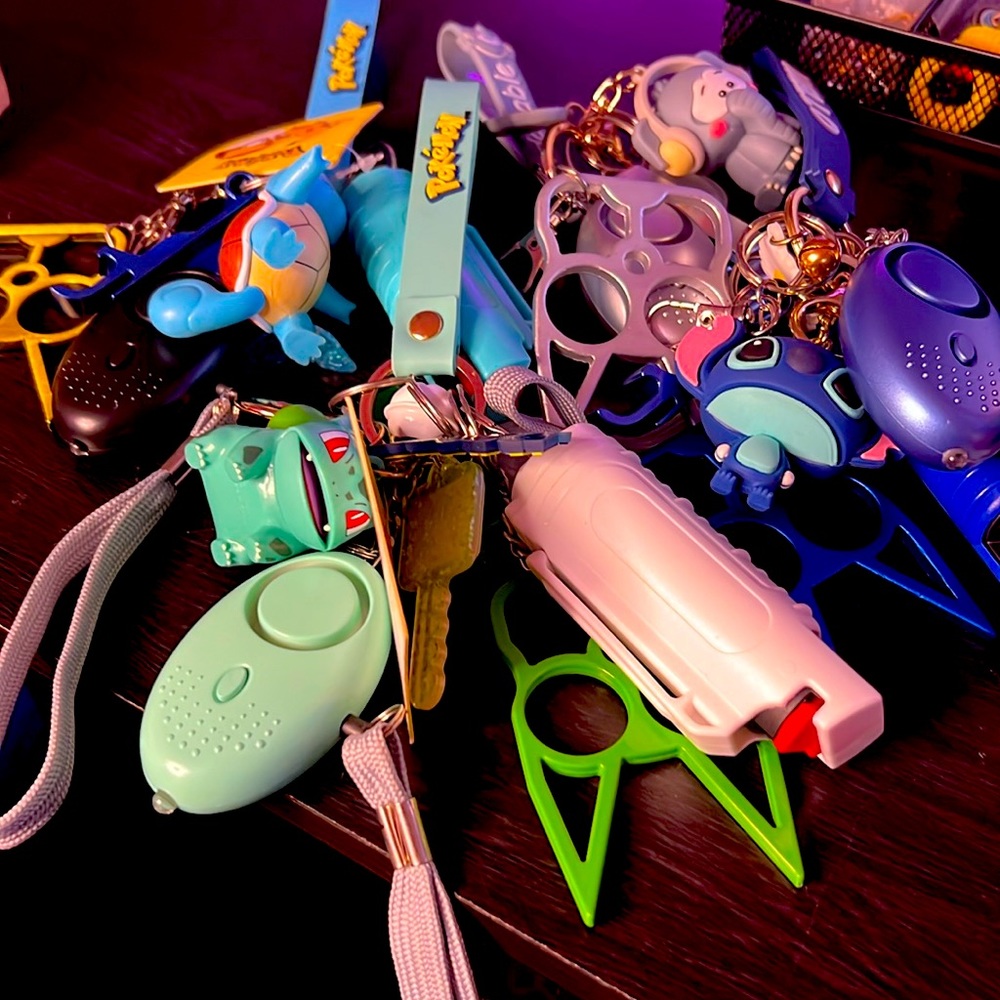 Woman Safety Keychains 1 bundle